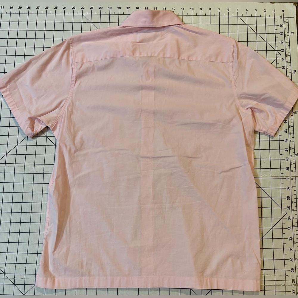 Banana Republic Men’s Size‎ Small Pink Slim Fit SS Button Down Shirt - Picture 5 of 5